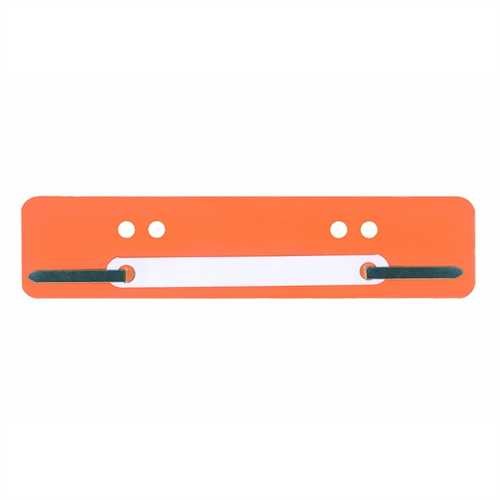 Wekre Heftstreifen, PP, kurz, 34 x 150 mm, orange