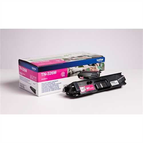 BROTHER TN326M - Brother Toner, TN-326M, Original, Magenta, 3.500 Seiten