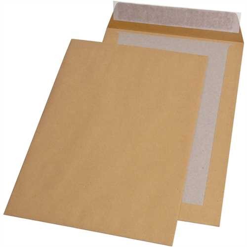 MAILmedia Versandtasche, mit Papprückwand, ohne Fenster, haftklebend, B4, 250 x 353 mm, 130 g/m², Na