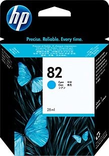 HP 82 cyan 69ml C4911A Garantie abgelaufen