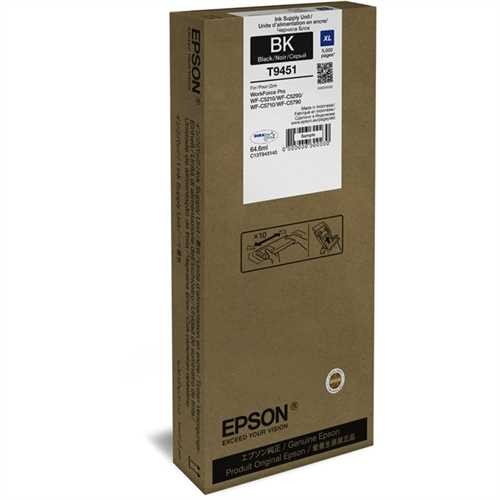 EPSON Tintenpatrone, T9451, original, schwarz, 64,6 ml, 5.000 Seiten