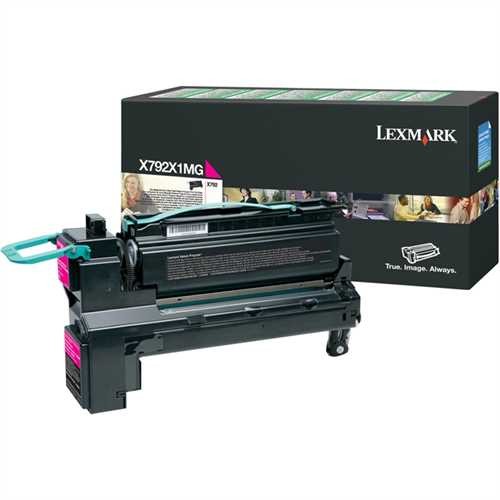 LEXMARK™ Toner Rückgabekassette, X792X1MG, original, magenta, 20.000 Seiten