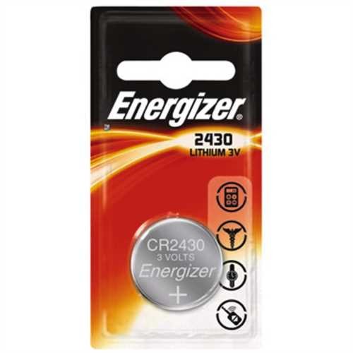 Energizer Knopfzelle, Lithium, Knopfzelle, CR2430, 3 V, 290 mAh (2 Stück)