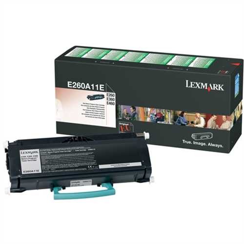 LEXMARK™ Toner Rückgabekassette, 0E260A11E, original, schwarz, 3.500 Seiten