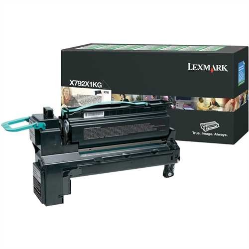 LEXMARK™ Toner Rückgabekassette, X792X1KG, original, schwarz, 20.000 Seiten