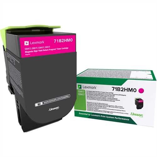 LEXMARK™ Toner Rückgabekassette, 71B2HM0, original, magenta, 3.500 Seiten