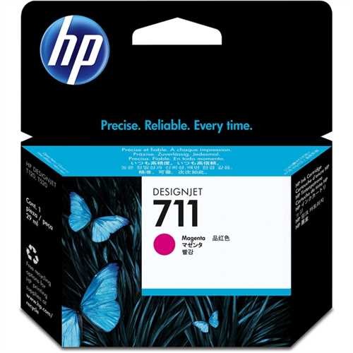 HP Tintenpatrone 711, CZ131A, original, magenta, 29 ml