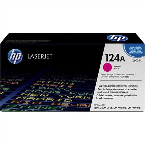 HP Toner, Q6003A, original, magenta, 2.000 Seiten