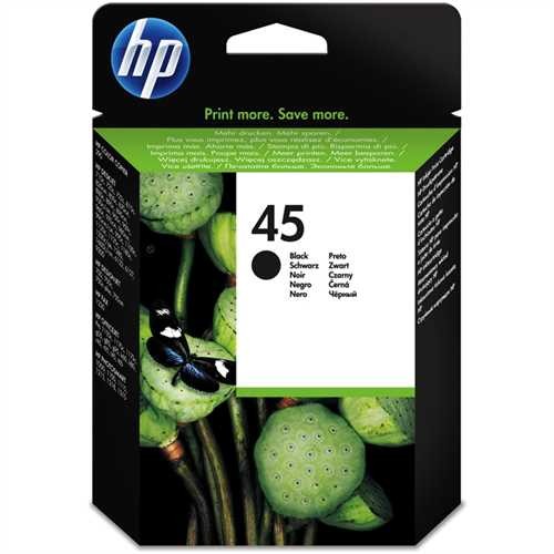 HP Tintenpatrone 45, 51645A, original, schwarz, 42 ml