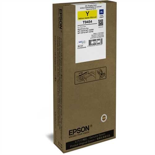 EPSON Tintenpatrone, T9454, original, gelb, 38,1 ml, 5.000 Seiten