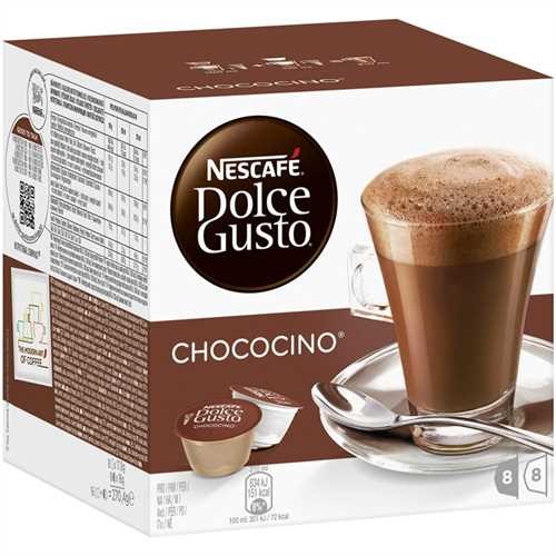 Nestlé Kapsel, CHOCOCINO, ergibt: 210 ml, 8 x 33,8 g (8 Sets)