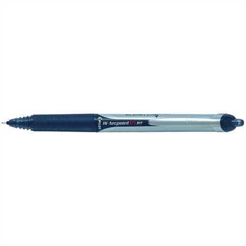 PILOT Tintenkugelschreiber, Hi-tecpoint V5 RT BXRT-V5, 0,3 mm, Schreibfarbe: schwarz