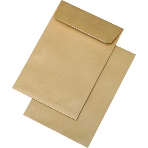 MAILmedia Versandtasche, mit Falte, 40 mm, Stehboden, ohne Fenster, haftklebend, B5, 120 g/m², Kraft