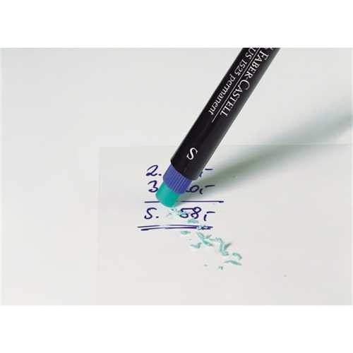 FABER-CASTELL OH-Stift MULTIMARK, S, permanent, 0,4 mm, Schreibfarbe: blau