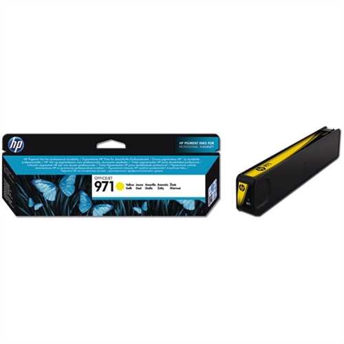 HP Tintenpatrone, 971, CN624AE, original, gelb, 2.500 Seiten