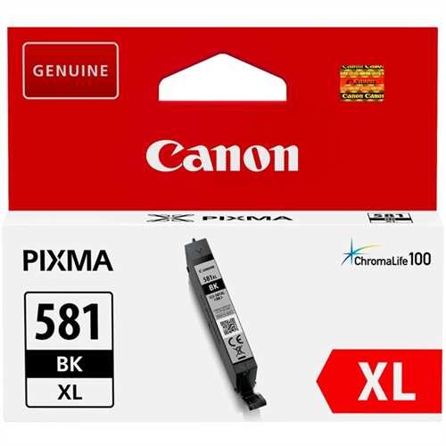 Canon Tintenpatrone, CLI-581XL, original, schwarz, 8,3 ml, 2.280 Seiten