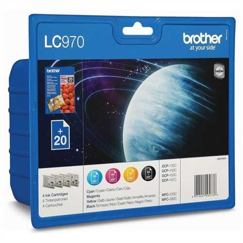 Toner Brother LC970BK/C/M/Y