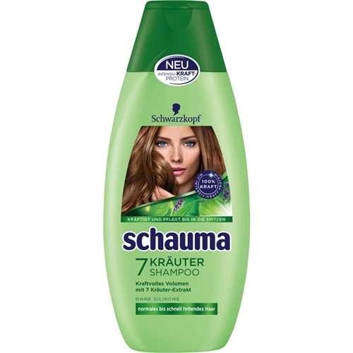 Schwarzkopf Shampoo schauma, 400ml, 7 Kräuter, Kunststoffflasche (400 ml)