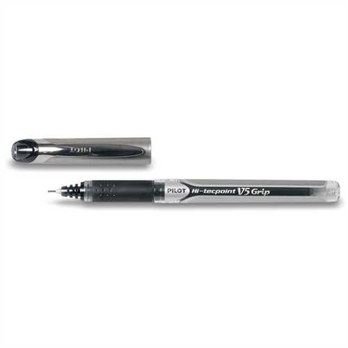 PILOT Tintenkugelschreiber, Hi-tecpoint V5 Grip BXGPN-V5, 0,3 mm, Schreibfarbe: schwarz