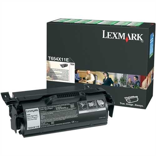 LEXMARK™ Toner Rückgabekassette, 0T654X11E, original, schwarz, 36.000 Seiten