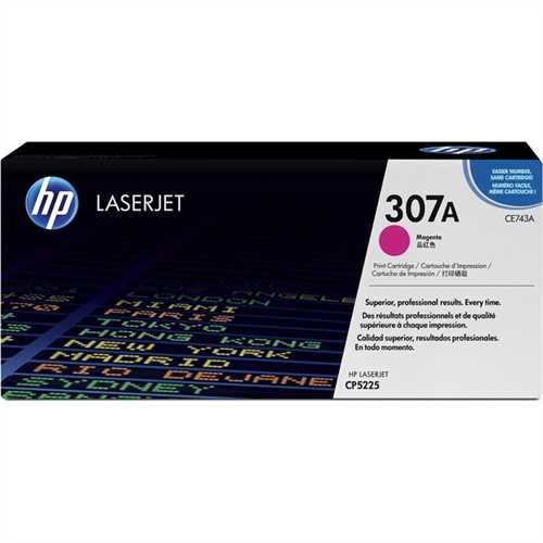 HP Toner, CE743A, original, magenta, 7.300 Seiten