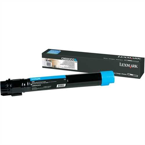 LEXMARK™ Toner, C950X2CG, original, cyan, 22.000 Seiten