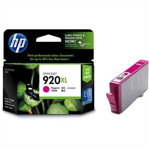 HP Tintenpatrone, 920XL, CD973AE, original, magenta, 6 ml, 700 Seiten