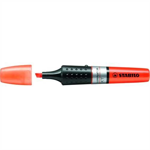 STABILO Textmarker LUMINATOR, Keilspitze, 2 - 5 mm, Schreibfarbe: orange (5 Stück)