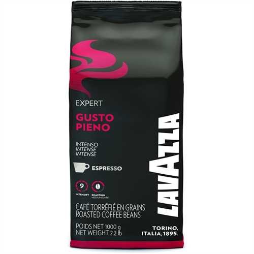 LAVAZZA Espresso, EXPERT GUSTO PIENO, koffeinhaltig, ganze Bohne, Packung (1 kg)