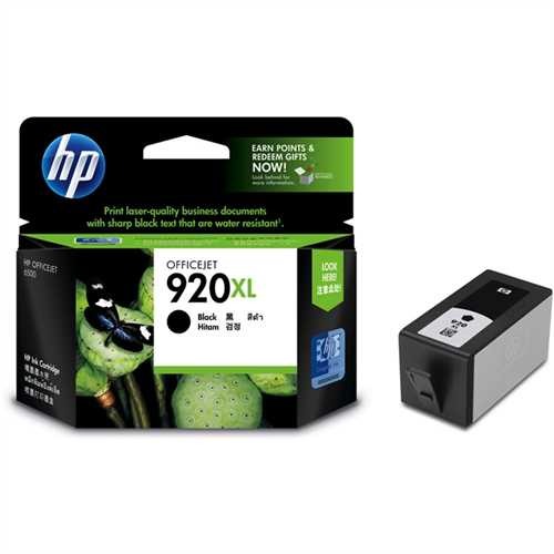 HP Tintenpatrone, 920XL, CD975AE, original, schwarz, 49 ml, 1.200 Seiten