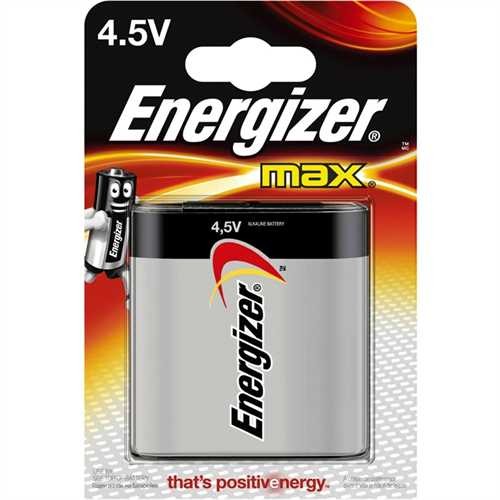 Energizer Batterie, Max, Alkaline, Flachbatterie, 3LR12, 4,5 V (1 Stück)