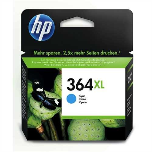 HP Tintenpatrone, 364XL, CB323EE, original, cyan, 750 Seiten