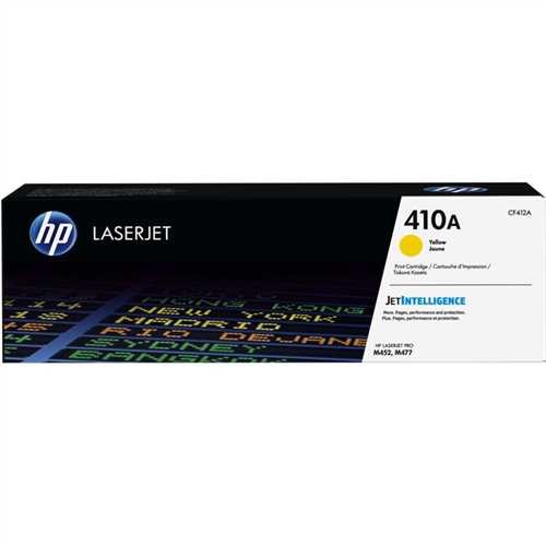 HP Toner, 410A, CF412A, original, gelb, 2.300 Seiten