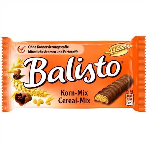 Balisto Schokoladenriegel, Korn-Mix, 20 x 37 g (740 g)