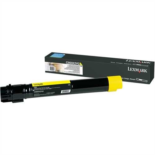 LEXMARK™ Toner, C950X2YG, original, gelb, 22.000 Seiten