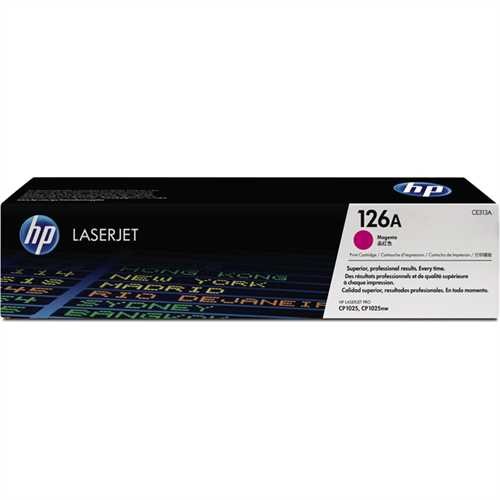 HP Toner 126A, CE313A, original, magenta, 1.000 Seiten