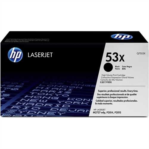 HP Toner, 53X, Q7553X, original, schwarz, 7.000 Seiten