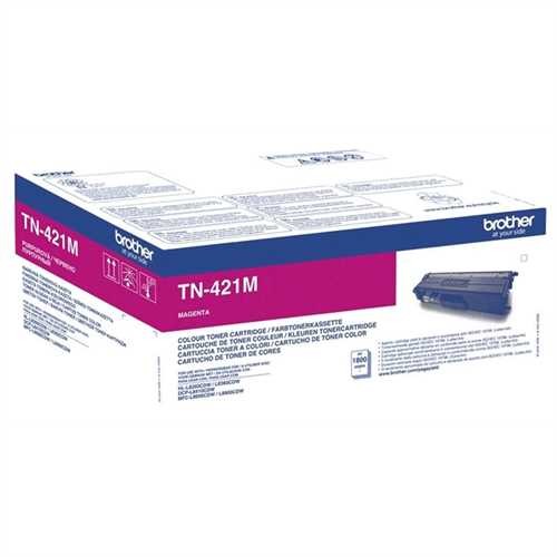 BROTHER TN421M - Brother Toner, Original, Magenta, 1.800 Seiten