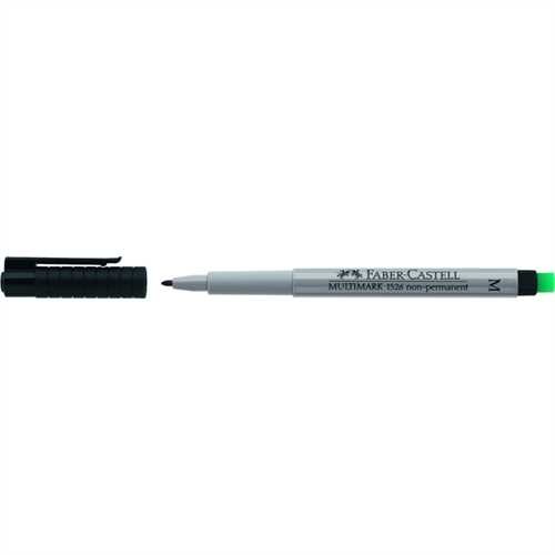 FABER-CASTELL OH-Stift MULTIMARK, M, non-permanent, 1 mm, Schreibfarbe: schwarz