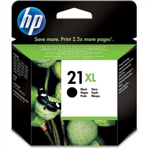 HP Tintenpatrone 21XL, C9351CE, original, schwarz, 475 Seiten