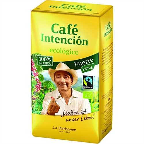 Café Intención Kaffee ecológico Fuerte, gemahlen, Vakuumpack (500 g)