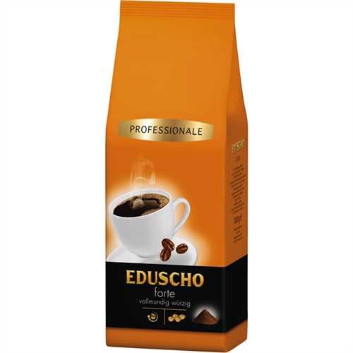 EDUSCHO Kaffee, PROFESSIONALE forte, vollmundig würzig, koffeinhaltig, gemahlen, Beutel (1.000 g)