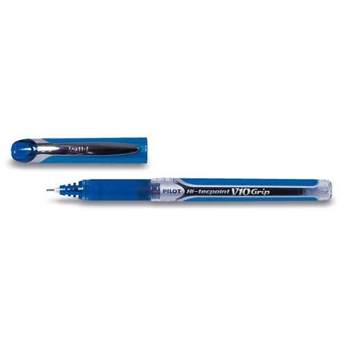 PILOT Tintenkugelschreiber, Hi-tecpoint V10 Grip BXGPN-V10, 0,7 mm, Schreibfarbe: blau