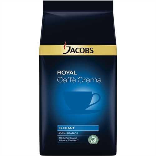 JACOBS Kaffee, ROYAL Caffè Crema, koffeinhaltig, ganze Bohne, Packung (1.000 g)