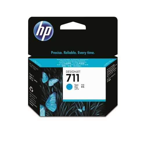 HP Tintenpatrone 711, CZ130A, original, cyan, 29 ml