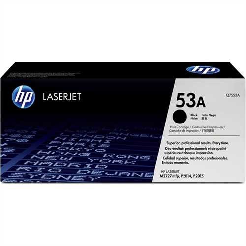 HP Toner, 53A, Q7553A, original, schwarz, 3.000 Seiten