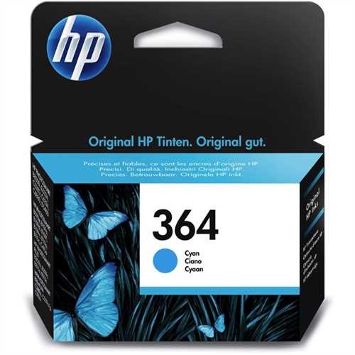 HP Tintenpatrone, 364, CB318EE, original, cyan, 300 Seiten