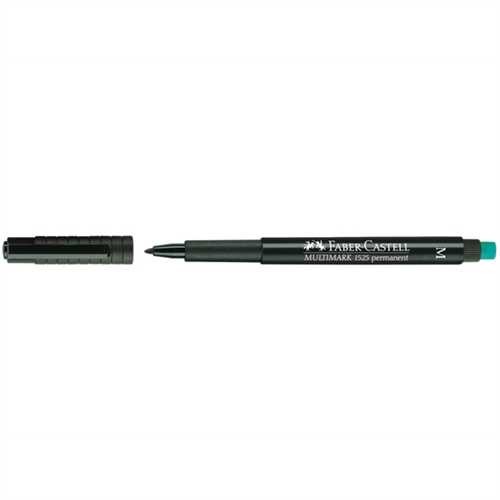 FABER-CASTELL OH-Stift MULTIMARK, M, permanent, 1 mm, Schreibfarbe: schwarz