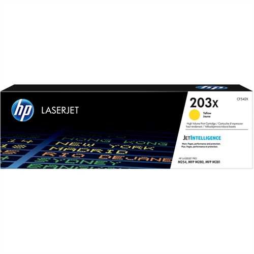 HP Toner 203X, original, gelb, 2.500 Seiten