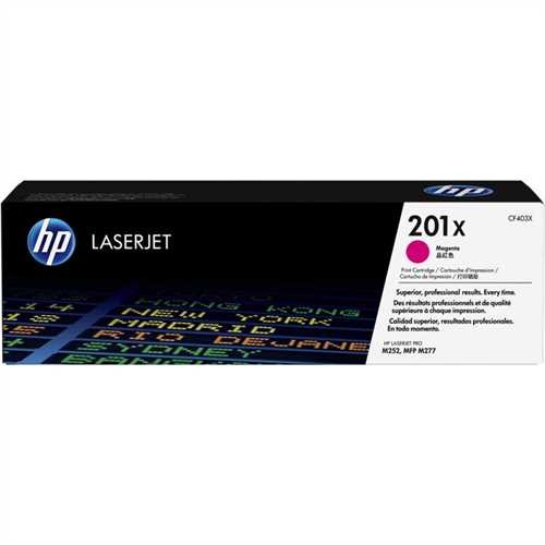 HP Toner, 201X, CF403X, original, magenta, 2.300 Seiten